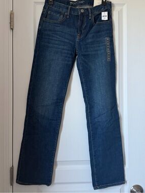 New Boy Gap Straight-Leg Jeans in Dark Blue Wash Size 14 Regular